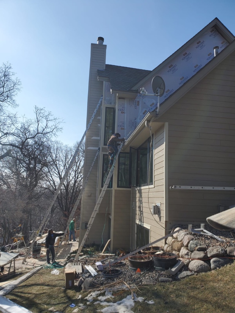 Oakland Ave Siding Job